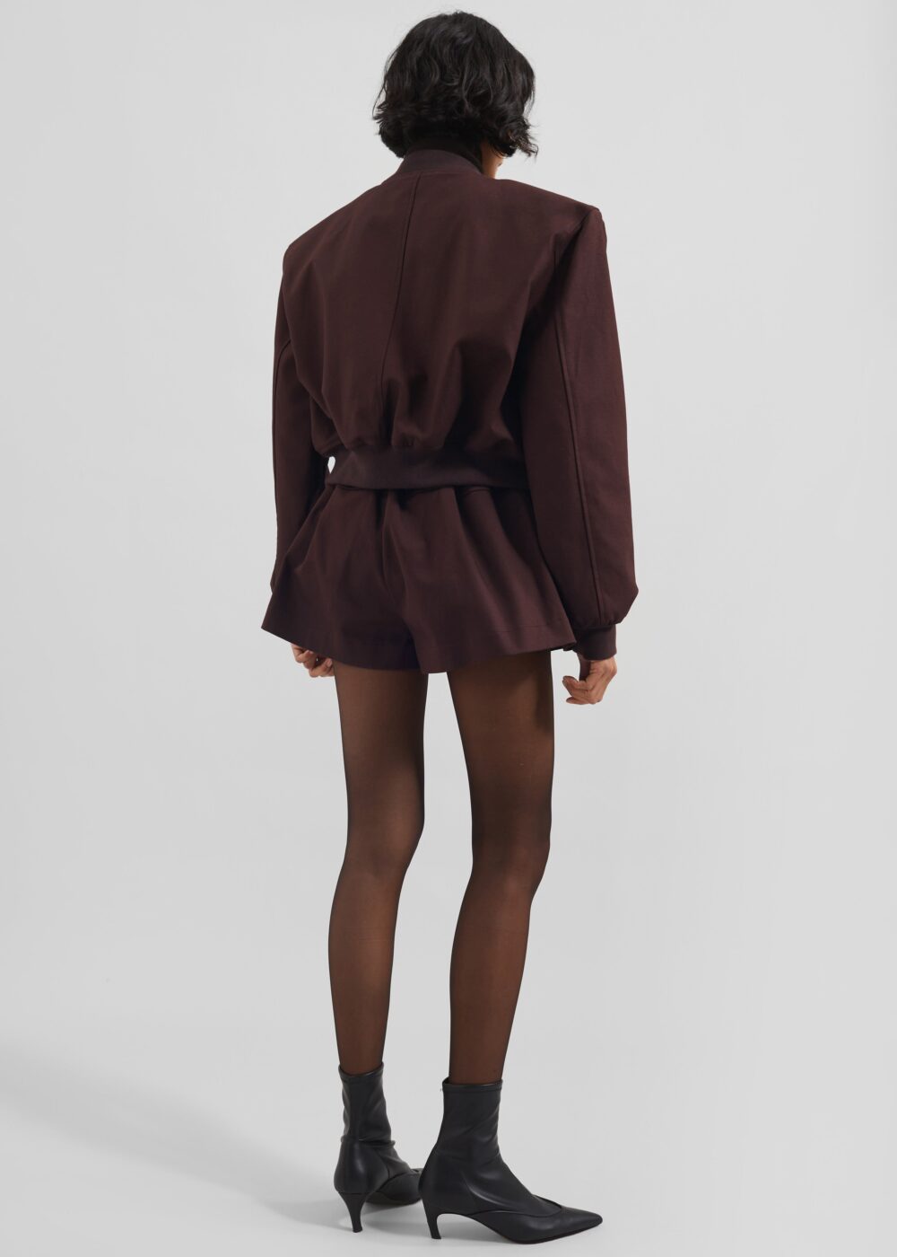 Pomona Shorts - Burgundy - Image 9