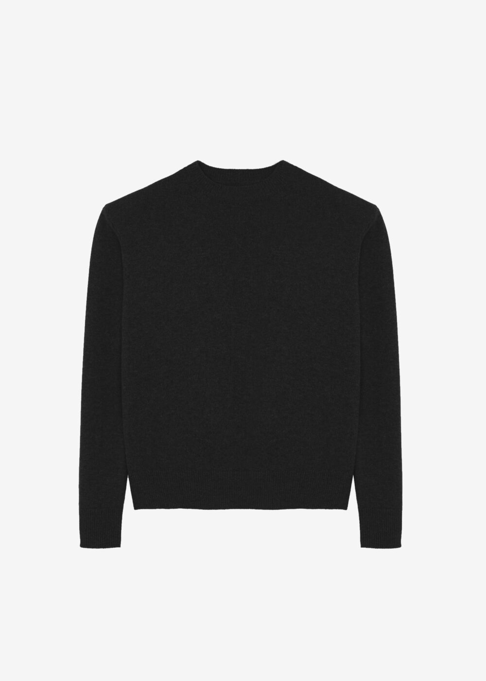 Rafaela Padded Knit Sweater - Black - Image 11