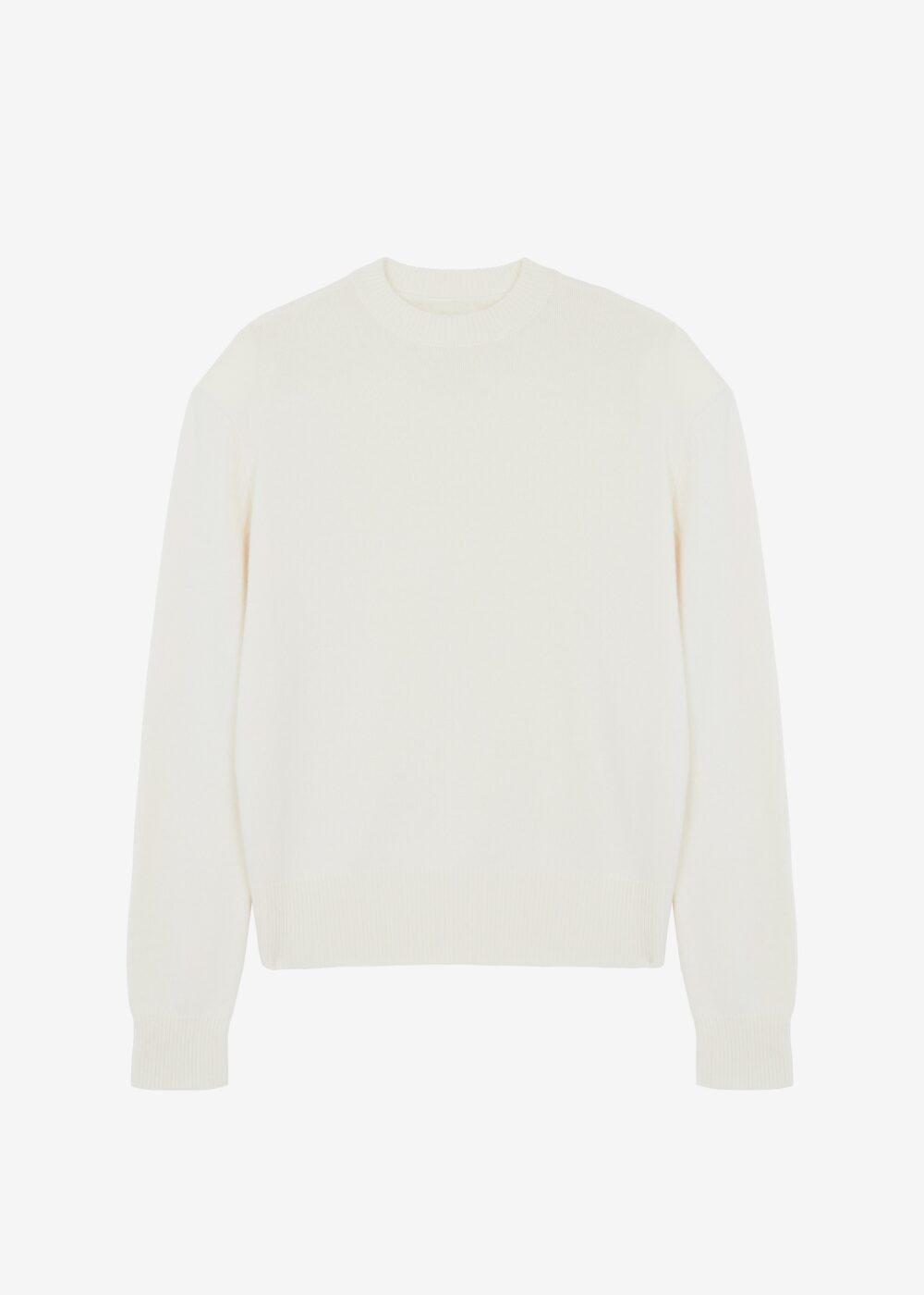 Rafaela Padded Knit Sweater - Ivory - Image 12