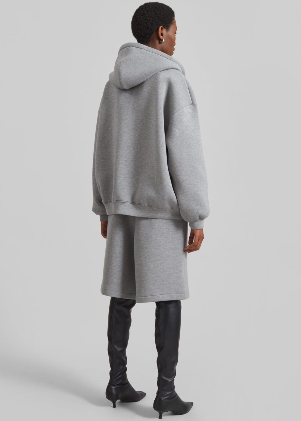 Rian Oversized Hoodie - Grey - Image 6