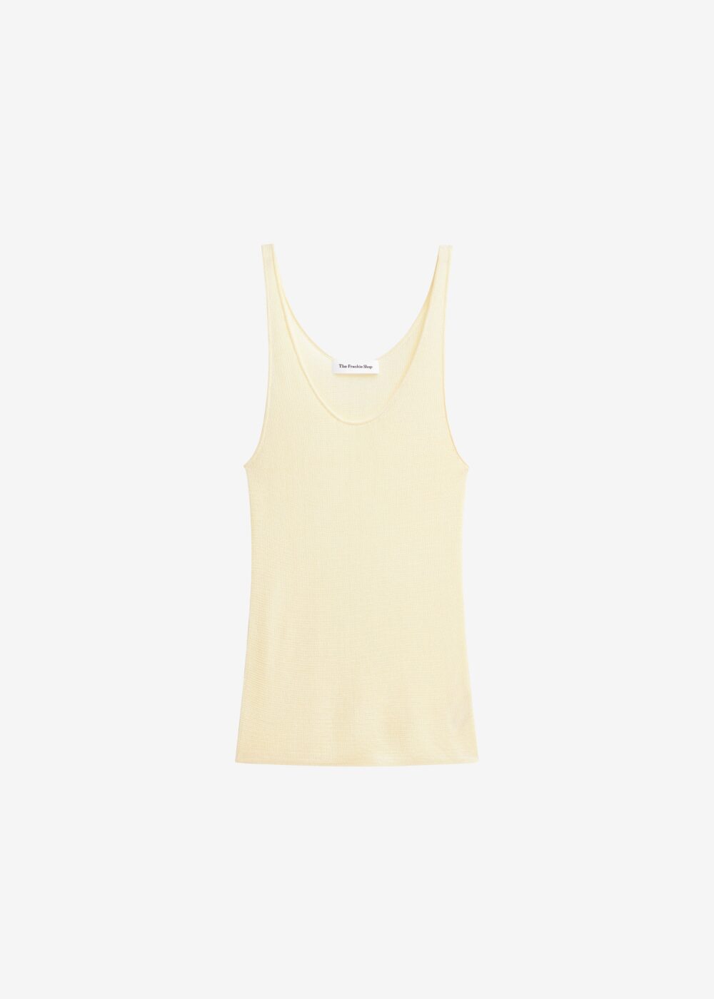 Rivo Knit Tank Top - Pale Yellow - Image 6