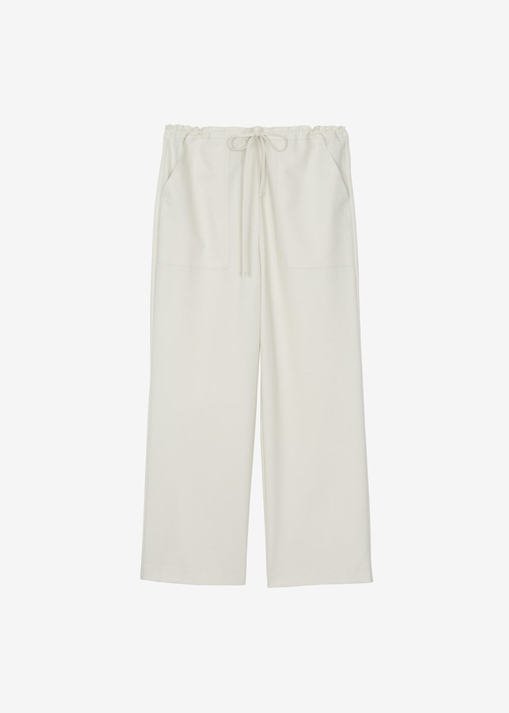 Ronne Straight Trousers - Cream - Image 9