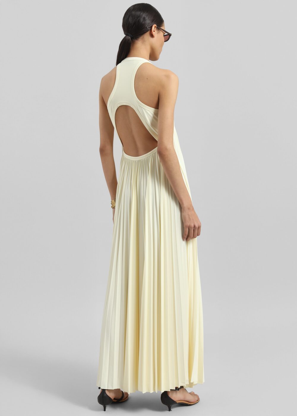 Sportmax Verdier Dress - Light Yellow - Image 5