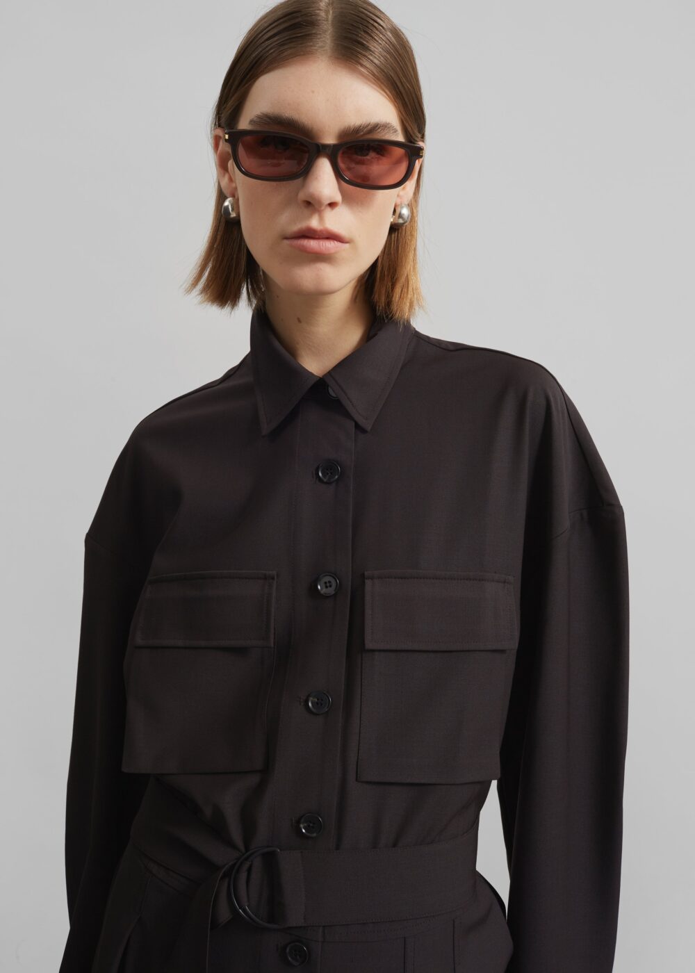 Suzie Jumpsuit - Brown - Image 7