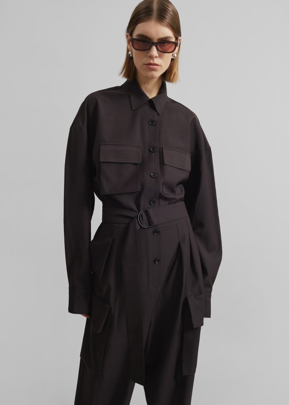 Suzie Jumpsuit - Brown - Image 5