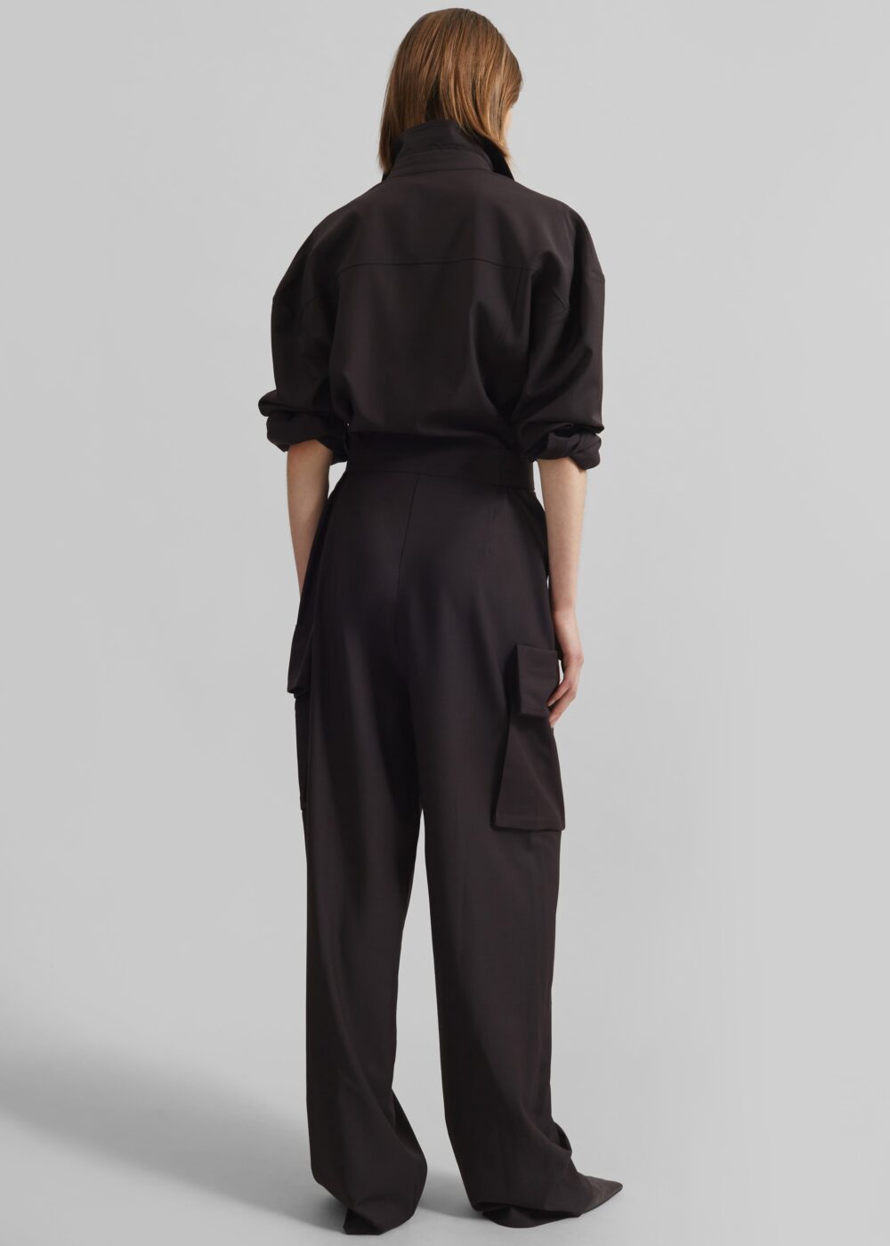 Suzie Jumpsuit - Brown - Image 8