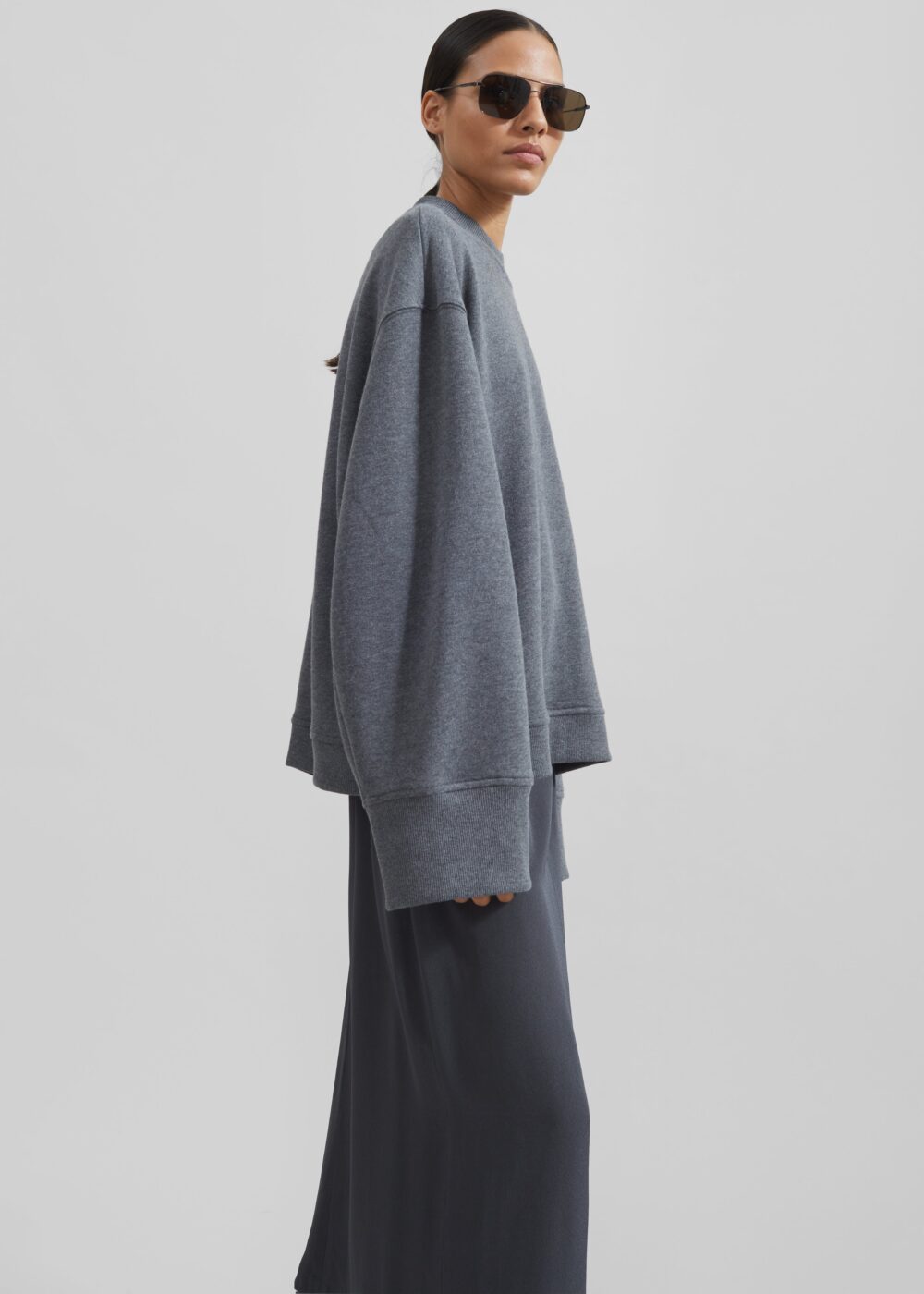 Talia Sweatshirt - Dark Grey - Image 3