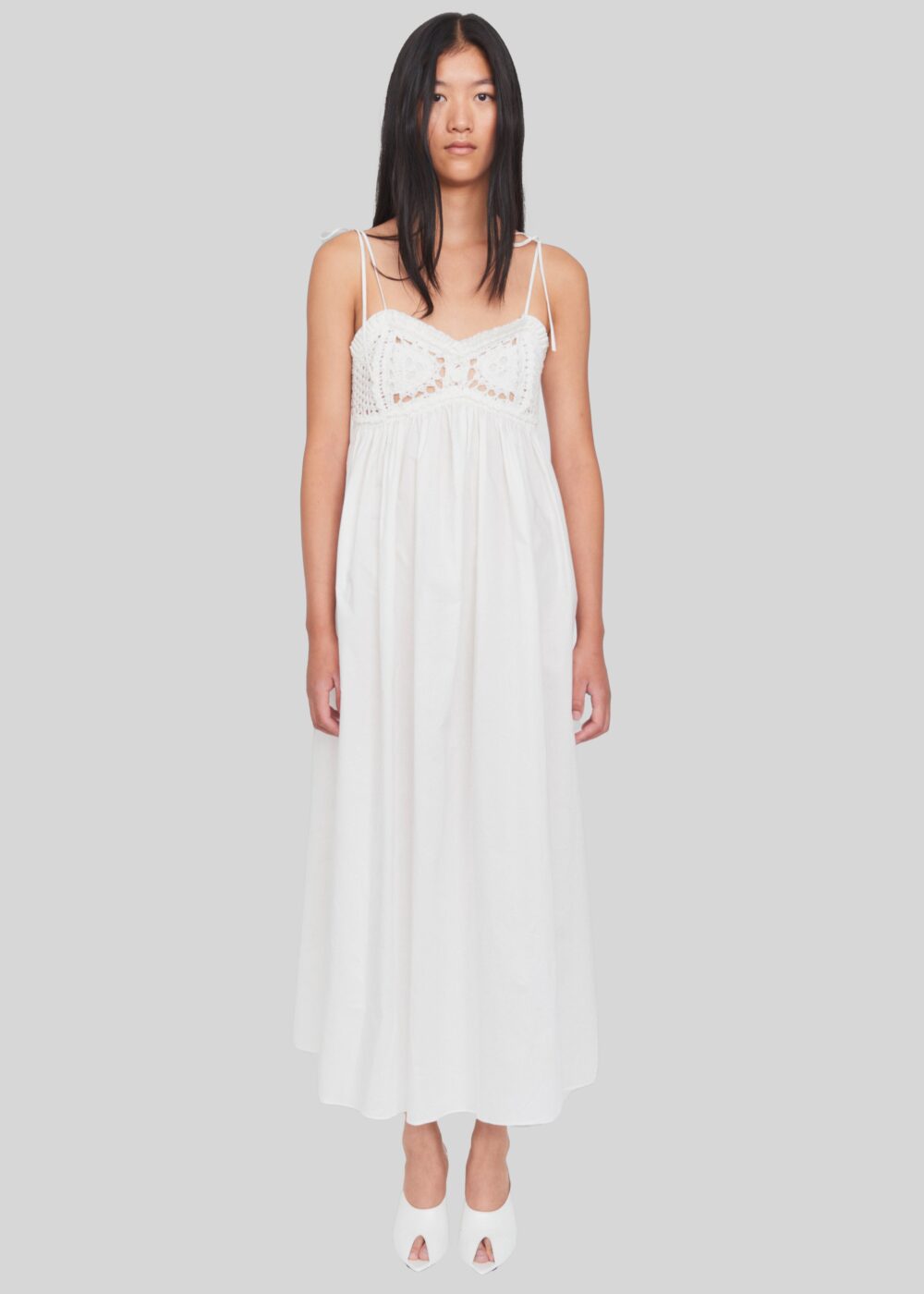 The Garment Kirsten Crochet Dress - White - Image 5