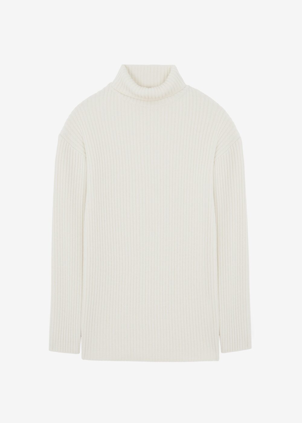 Thelma Ribbed Sweater Dress - Cream - Image 14