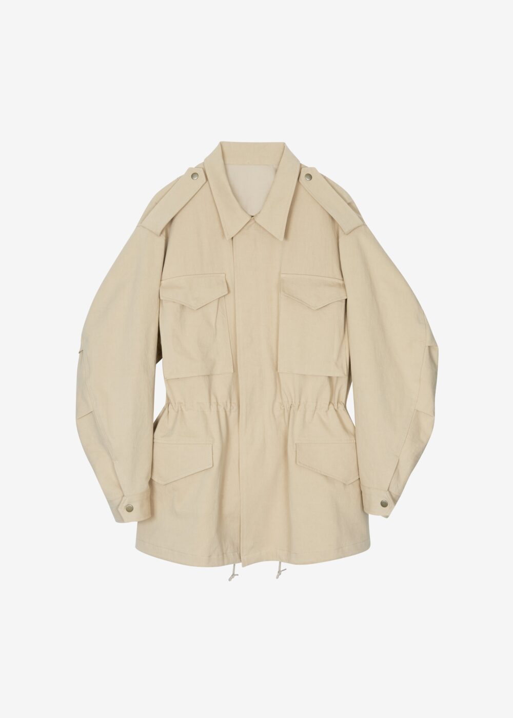 Toran Cargo Jacket - Beige - Image 8