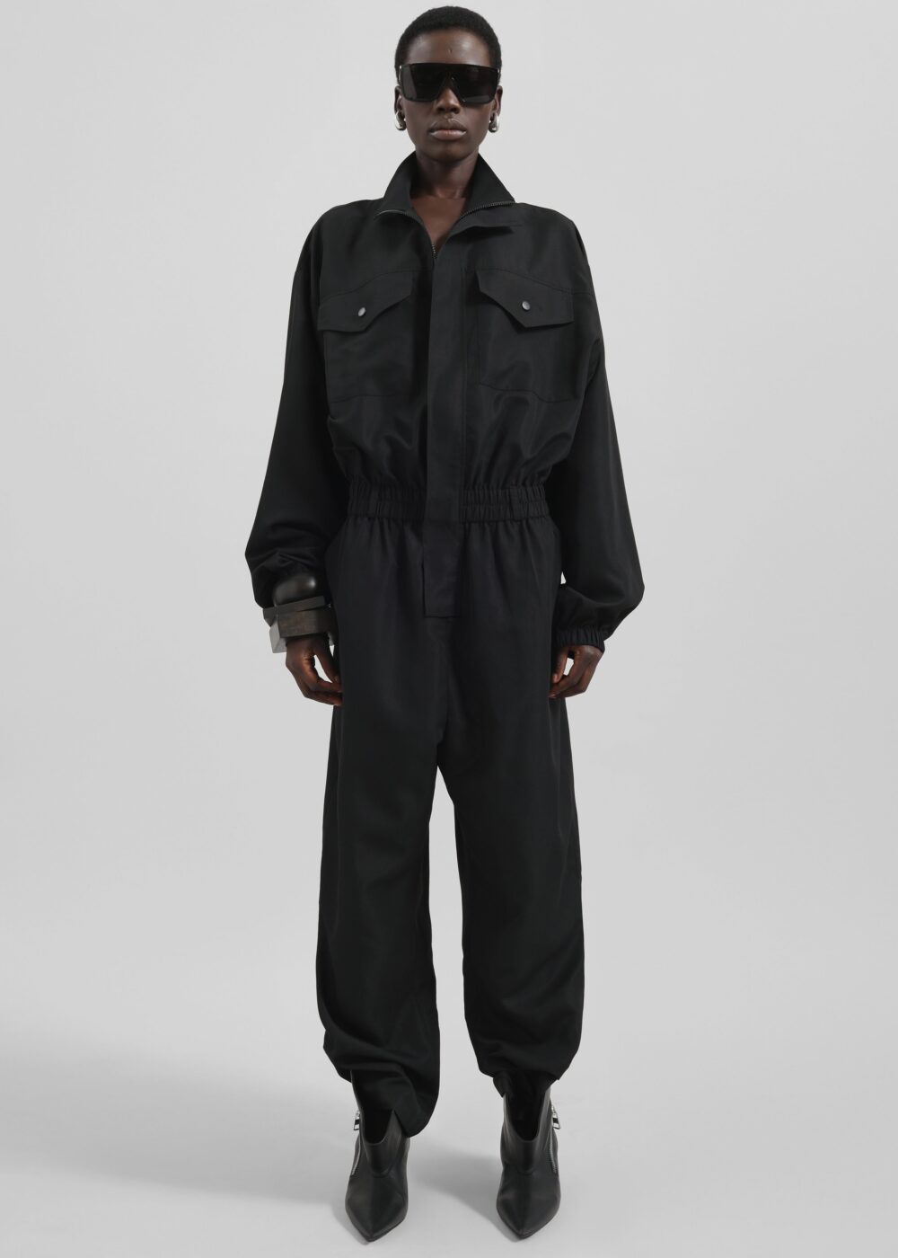 Tropez Jumpsuit - Black - Image 6