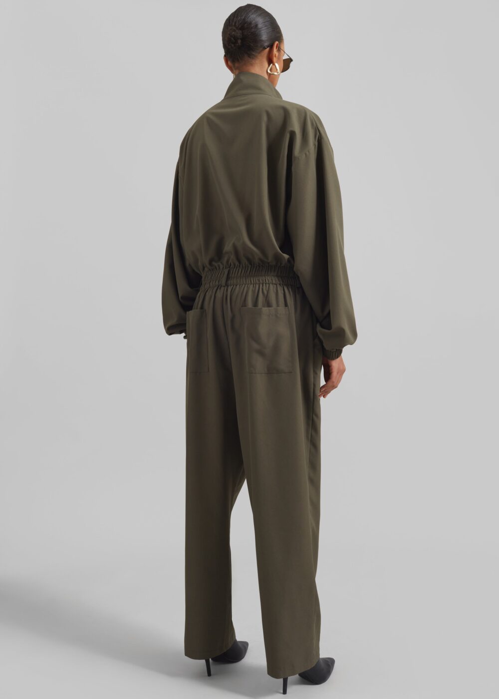 Tropez Jumpsuit - Khaki - Image 7