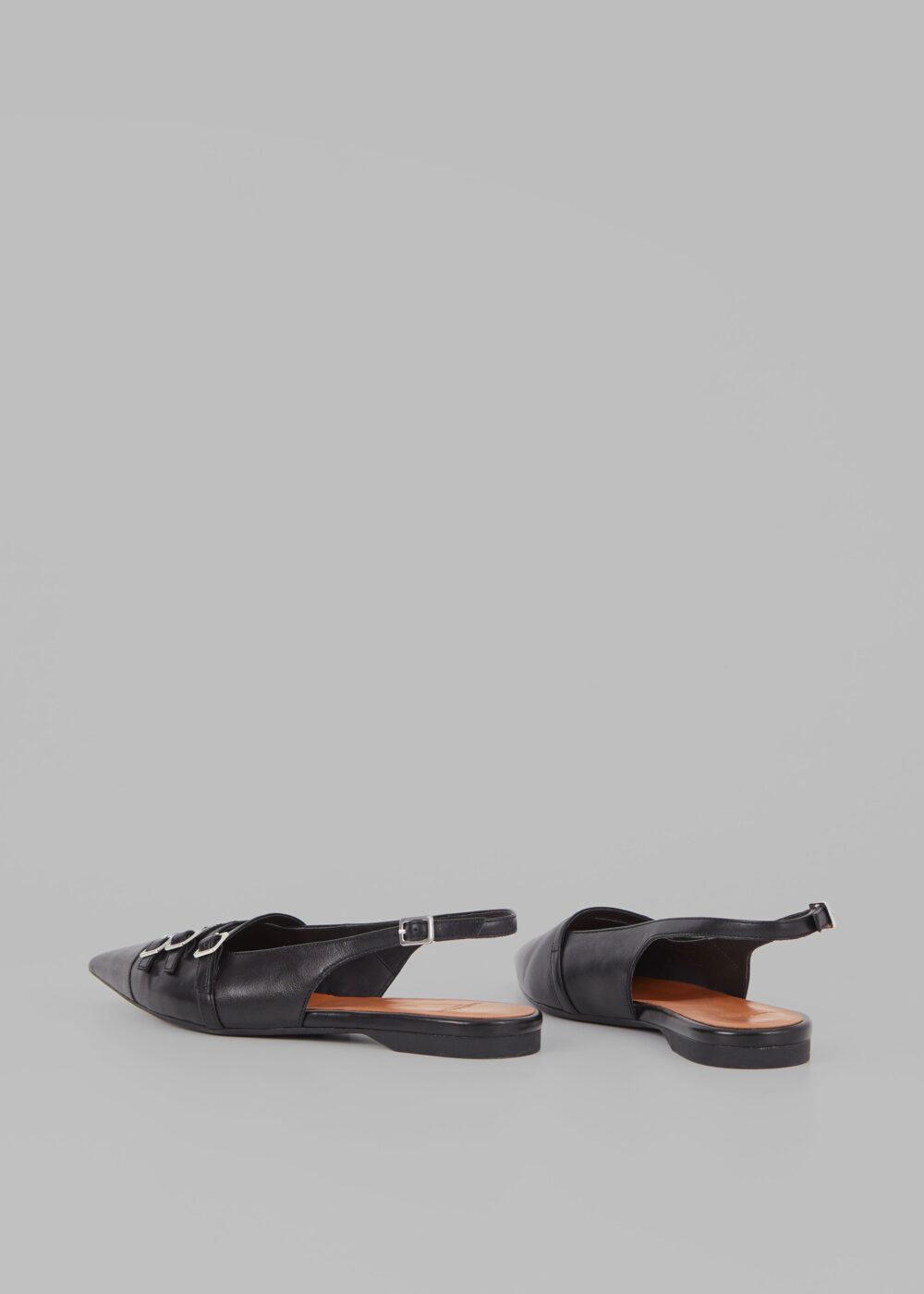 Vagabond Hermine Buckle Slingbacks - Black - Image 2
