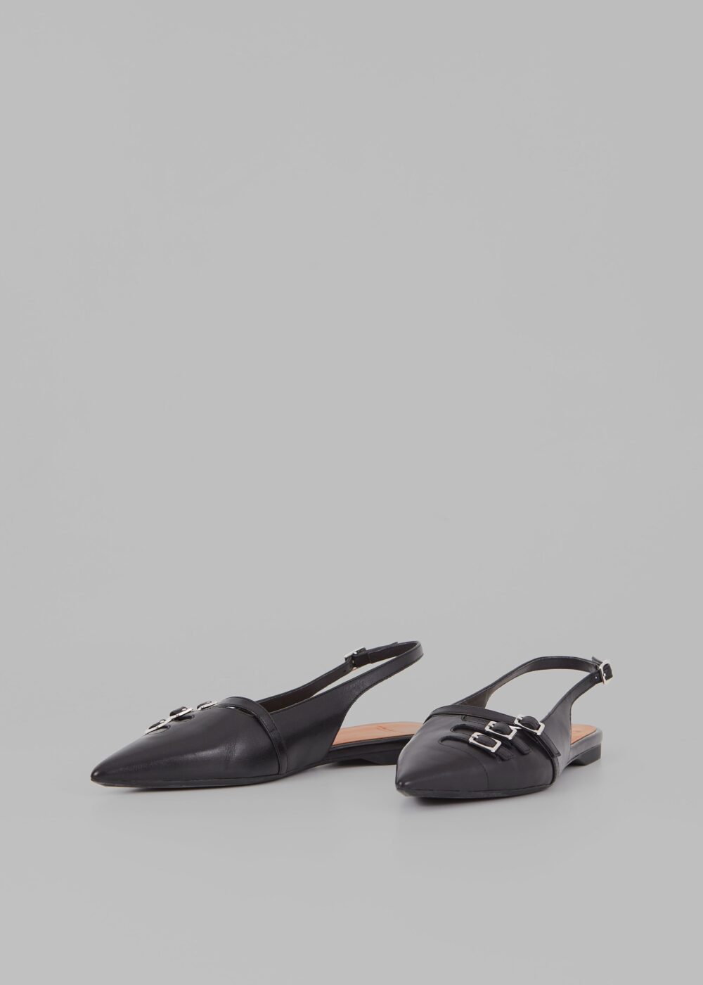 Vagabond Hermine Buckle Slingbacks - Black - Image 3