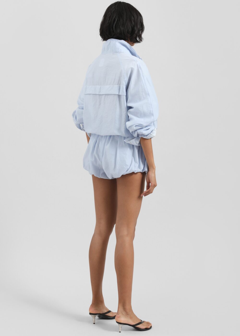 Vaila Sheer Jacket - Sky Blue - Image 7