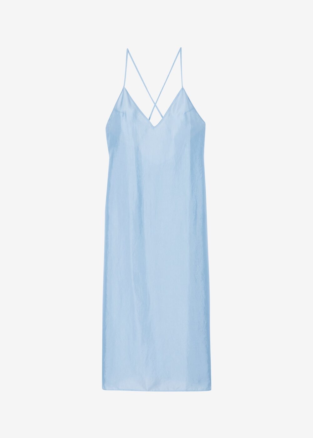 Vence Slip Dress - Dusty Blue - Image 7