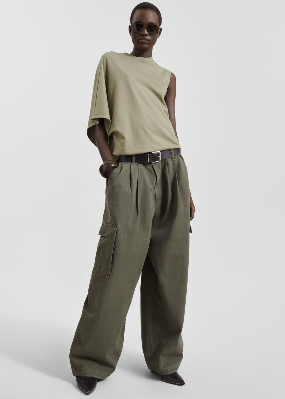 Wandle Cargo Pants - Khaki - Image 5