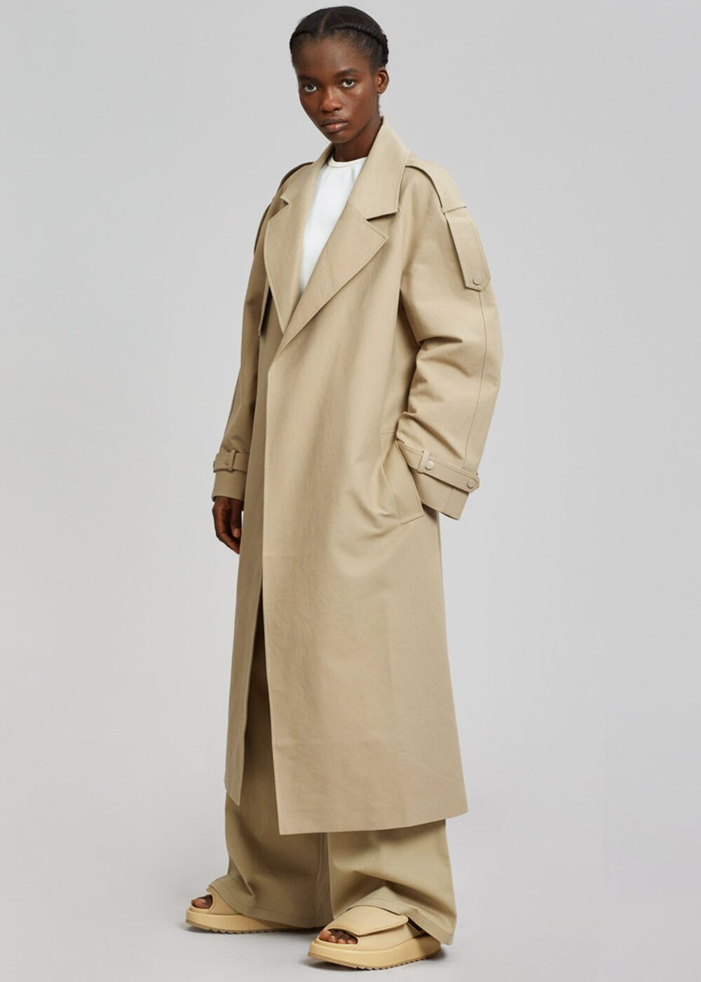 Rhodes Trench Coat - Natural - Image 4